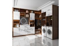 China Household 430 201 Stainless Steel Cabinet Storage Laundry Organizer ODM supplier