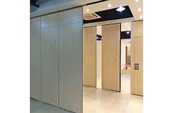 China Fire Resistant Sliding Folding Partition Walls / Movable Room Dividers supplier