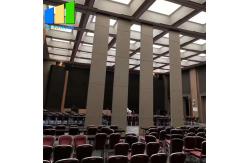 China Sliding Partition Walls Folding Door Divider Operable Partition With Melamine Foldable Partition supplier