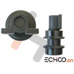 Black Hitachi EX400-5 Excavator Top Roller Strongly Cranck Resistance for sale
