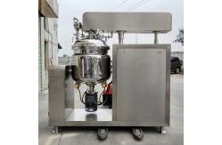 China 100L Cosmetics Pharmaceutical Food Shampoo Lotions And Creams Emulsifier Homogenizer Mixing Tank supplier