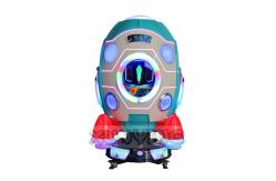 China Metal Acrylic Plastic Arcade Games Airplane Rocket Coin Operated Kiddie Rides supplier