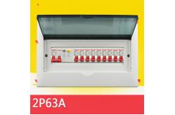 China OEM Terminal Electrical Db Box , Plastic Distribution Box With Circuit Breakers Multi Ways supplier