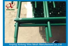 China Strongly Double Loop Wire Fence , Twin Wire Mesh Fencing Easy Installation supplier