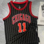 Black NBA Team Jerseys Quick Dry 11 Basketball Jersey Striped for sale