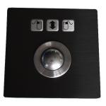 Anti Vandal IP67 Dynamic Stainless Steel Optical Trackball PS2 for sale
