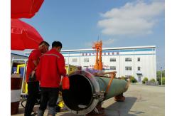 China Split Frame Portable Pipe Cutting And Beveling Machine Easy Mounted On Pipeline supplier
