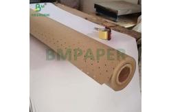 China 72 x 500yardas 48.8grs 60grs Perforated Kraft Paper Plotter Rolls supplier