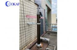 China RS485 Lock Collared 19 Feet 6M Pneumatic Telescopic Pole supplier