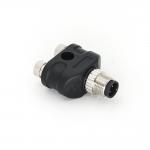 Y Distributor Connector M12 Male 3 Pin To M8 Female 3Pin A Coding IP67 for sale