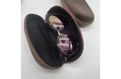 China Protective Durable Sports Sunglasses Case Handhold Set With Rubber Zipper supplier
