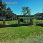 Standard Size Tubular Steel Fence Easy Fit for sale