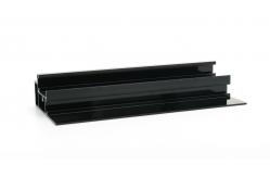 China PVC Rigid Profile Glossy Black ABS PP Pet Nylon Extrusion Plastic supplier