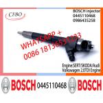 BOSCH Diesel Common Rail Fuel Injector 0445110468	0986435258 0445110469 04L130277AC/AE For SERT/SKODA/Audi/Volkswagen for sale