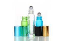 China 5Ml Perfume Essential Oil Roller Bottles With Stainless Steel Balls supplier