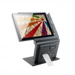 New Design 15 Inch Square Screen with 12 Inch All In One Hospitality POS System for sale