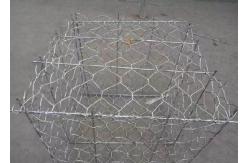 China Hexagonal Wire Mesh Gabion Box PVC Coated Retaining Wall Gabion Baskets supplier