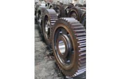 China Customized 42CrMo Alloy Steel Hardened Gear Pinion Ball Mill supplier
