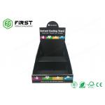 Customized Matte Black Recyclable Promotion POP Cardboard Paper Counter Display Stand