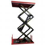 Workshop Hydraulic Scissor Table 1T Electric Hydraulic Scissor Lift Table for sale