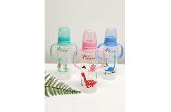 China Odorless BPA Free Double Handle PP Newborn Baby Feeding Bottle supplier