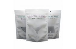 China Plastic Mylar Stand Up Pouch Underpants Clothes Packaging Pouch With Window supplier