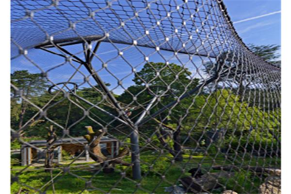 Zoo Stainless Steel Wire Mesh Fencing 7*7  7*19 With Various Specifications