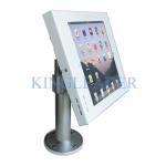 Metal Ipad Kiosk Enclosure Desktop Rugged With 360 Degree Rotatable Bracket for sale