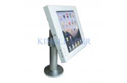 China Metal Ipad Kiosk Enclosure Desktop Rugged With 360 Degree Rotatable Bracket supplier