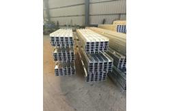 China OEM Welded Metal Sleeper Retaining Wall Posts HDG Galvanized supplier