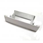 Construction Aluminum Frame Extrusions Set 6063 T5 White Powder Coated Surface for sale