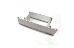 China Construction Aluminum Frame Extrusions Set 6063 T5 White Powder Coated Surface supplier