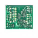 Tin-Sprayed PCB Circuit Board With White Silk Screen Printing And Flying Probe Testing for sale