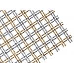 Architectural Mesh Metal Fabric For Building Facades 21.5mmx50mm Aperture for sale