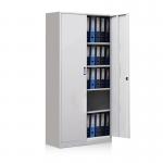 Vertical 4 Adjustable Shelves Cold Rolled Steel File Cabinet