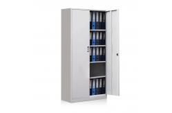 China Vertical 4 Adjustable Shelves Cold Rolled Steel File Cabinet supplier