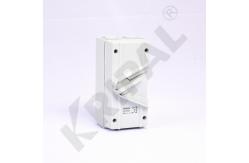 China IP66 440V 20A Three Phase Electrical Weatherproof Isolator Switch supplier