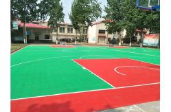 China Antimicrobial Polypropylene Rubber Interlocking Exercise Floor Mats supplier
