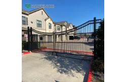 China Perimeter Tubular Steel Fence Security Focused supplier