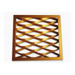 Security Walls Partition Expanded Metal Mesh, Architectural Metal Screen Facade for sale
