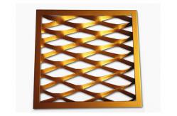 China Security Walls Partition Expanded Metal Mesh, Architectural Metal Screen Facade supplier