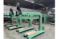 China Double Servo Automatic Manual Stitcher Machine Which Adjusted Quickly And Operated Simply supplier