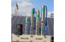 China 48Volt 3 Inch Solar Deep Well Submersible Pumps With MPPT Controller supplier