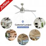 Adjustable Light Quiet Motor LED Ceiling Fan With 3 MDF Blade