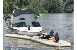 China 20cm DWF Floating Inflatable Boat Dock For Parking supplier