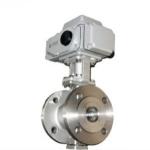 Dn65 Flange Connection Heavy Duty Electric Motorized Ball Valve for sale
