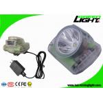 232 Lum LED Mining Cap Lamp Anti Explosion With OLED Screen USB Charger