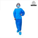 PB70 Level 1/2/3 Long Sleeve Disposable Gowns Isolation Gown Non Woven for sale