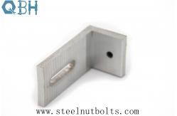 China 304 316 Stainless Steel Solar Serrated Clamp With DIN6923 Flange hanger Bolt supplier