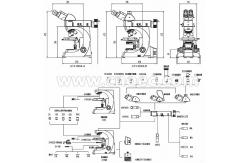 China White Teaching Metallurgical Optical Microscope Binocular A13.0904 supplier